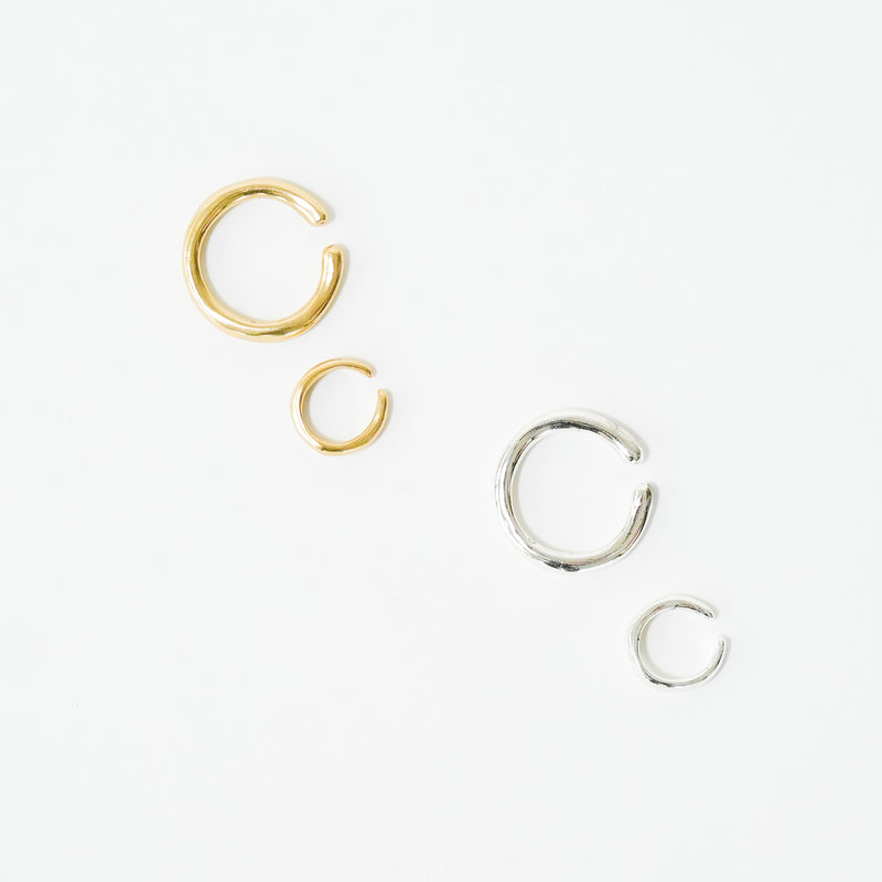 540259 Hoop earcuff 2piece