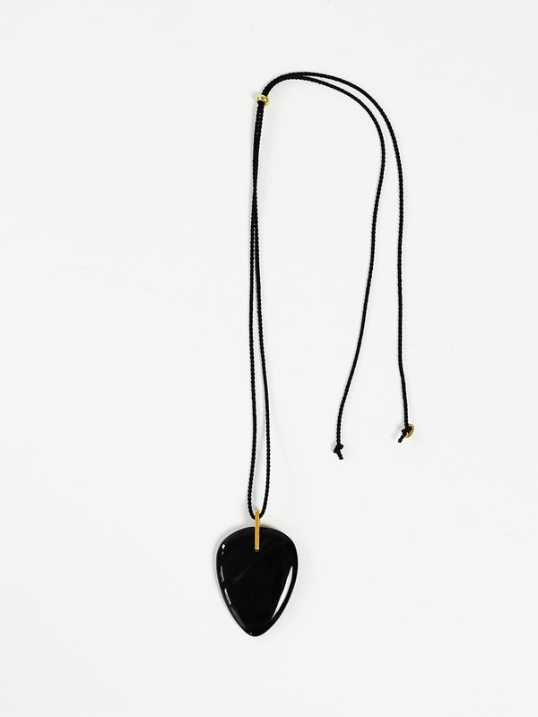 550268 buffalo horn code necklace