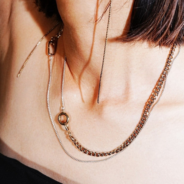 550266 Multiway chain necklace